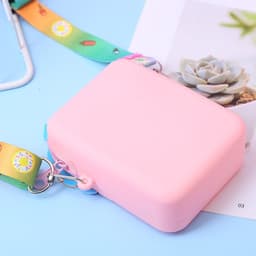 [Mới] Túi xách nữ đeo chéo silicon hình bánh sinh nhật, bong bóng pop-it thời trang dễ thương cho bé 8