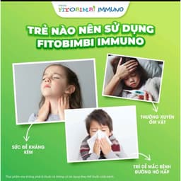 tPBVSK. Fitobimbi Immuno – Bé khỏe mạnh, đề kháng vững vàng, ít ốm vặt, tự tin khám phá thế giới mỗi ngày! 4