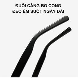 Gọng kính cận thời trang nữ  NARO EYEWEAR dáng vuông thời trang phù hợp mọi khuôn mặt 8623 6