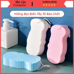 Miếng Bọt Biển Tắm Tẩy Tế Bào Chết, Miếng Bọt Biển Làm Sạch Cơ Thể 1