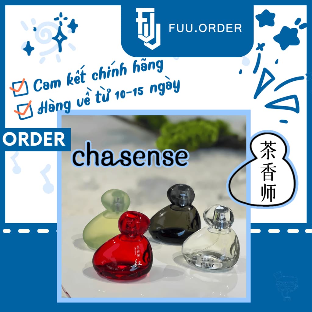 (Đọc lưu ý trong mô tả) [Order Fullbox] Nước hoa hương trà nội địa Trung Trà Hương Sư - Chasense