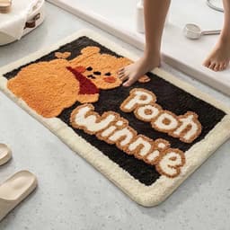 VINBEO Thảm Lau Chân Hình Capybara Kích Thước 40-60cm Chất Liệu Nỉ Lông T&P - Hàng Hot! ANHI002 9