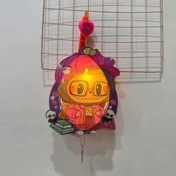 [Có đèn, có Nhạc Việt] Lồng đèn Trung Thu hình Labu buubu Hottrend Đèn Lồng 2 mảnh Dễ Thương 6