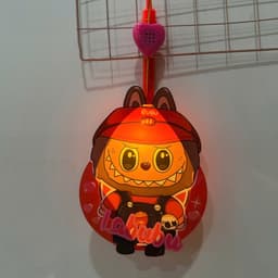[Có đèn, có Nhạc Việt] Lồng đèn Trung Thu hình Labu buubu Hottrend Đèn Lồng 2 mảnh Dễ Thương 4