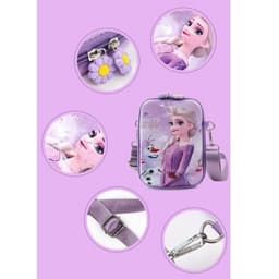 Túi xách hộp đeo chéo elsa thời trang hottrend đựng bao lì xì mỹ phẩm quà tặng sinh nhật lễ tết bé 5