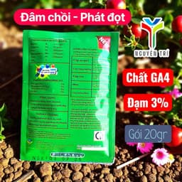 Phân bón Nutri Gold GA4 - Kích thích đâm chồi, phát đọt, lá xanh dày, tăng kích thước trái 5