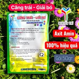 Phân bón Kali Axit Amin Chống bó trái - Giải bó trái, trái lớn nhanh, phì trái, nặng ký gói 50gr 4