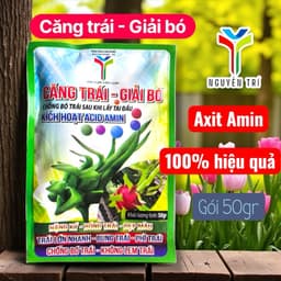 Phân bón Kali Axit Amin Chống bó trái - Giải bó trái, trái lớn nhanh, phì trái, nặng ký gói 50gr 5