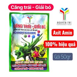 Phân bón Kali Axit Amin Chống bó trái - Giải bó trái, trái lớn nhanh, phì trái, nặng ký gói 50gr 1