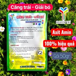 Phân bón Kali Axit Amin Chống bó trái - Giải bó trái, trái lớn nhanh, phì trái, nặng ký gói 50gr 6