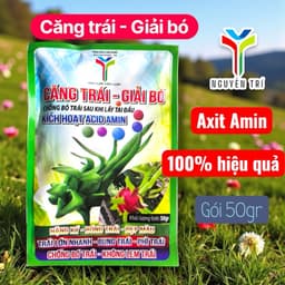 Phân bón Kali Axit Amin Chống bó trái - Giải bó trái, trái lớn nhanh, phì trái, nặng ký gói 50gr 3