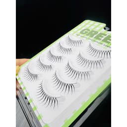 Mi Giả Hàn Quốc F16 Tự Nhiên Độ Dài 8-10mm Green Thủy Mi 6