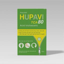 Hupavir TCA 50% 80% lọ 10ml - Chấm rụng sùi, mụn cơm, mụn cóc, gai sd, chuỗi hạt ngọc cho nam và nữ 1