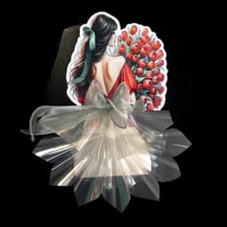 Túi 100 Miếng Mika Cứng Size 16x7cm Mica Cuộn Tiền, Cuộn Thành Bánh Lý Tưởng Cho Dự Án Handmade Chất Liệu PE Cứng Cáp 9