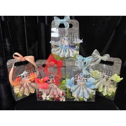 Túi 100 Miếng Mika Cứng Size 16x7cm Mica Cuộn Tiền, Cuộn Thành Bánh Lý Tưởng Cho Dự Án Handmade Chất Liệu PE Cứng Cáp 4