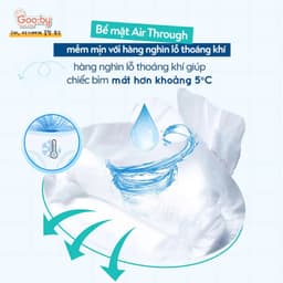 (Combo quà 1 bịch) Tã/bỉm Gooby Extra mềm mại, chống tràn, siêu thấm hút, khô thoáng an toàn cho bé 8