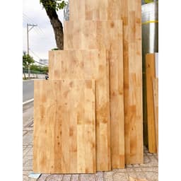 Gỗ Ghép Cao Su Dày 12mm Phủ Bóng 1 Mặt Kích Thước 80cm*110cm 1