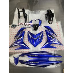   Dàn áo Exciter 150 xanh tem Mx King mau xanh như hình 1