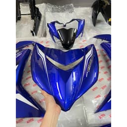   Dàn áo Exciter 150 xanh tem Mx King mau xanh như hình 4