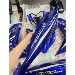   Dàn áo Exciter 150 xanh tem Mx King mau xanh như hình 5