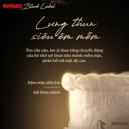 (Mua 2 tặng 1) Tã quần Huggies Siêu cao cấp Black Label mới nhập khẩu L32, XL28, XXL24 4