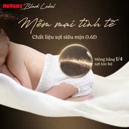 (Mua 2 tặng 1) Tã quần Huggies Siêu cao cấp Black Label mới nhập khẩu L32, XL28, XXL24 7