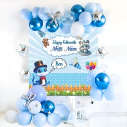 Set bóng trang trí đầy tháng cho bé tuổi Rắn vừa xinh xắn, vừa tiện lợi- Babuudecor 9