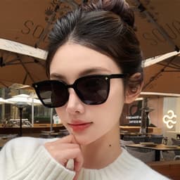 Kính râm mát thời trang nam nữ NARO EYEWEAR  chống UV400 dáng vuông GM chất liệu nhựa - 6353 6