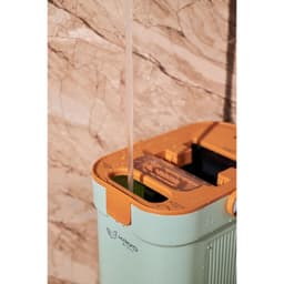 Cây lau nhà tách nước bẩn thông minh cây lau nhà tự vắt kaiyo bàn xoay 360 độ kèm 1 bông lau 8