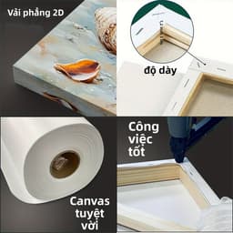 COMBO 3 Tranh Canvas Treo Tường Phong Cách Thiên Nhiên Decor Nhà - Bộ Tranh Trang Trí Phòng Khách, Phòng Ngủ, Homestay. 9