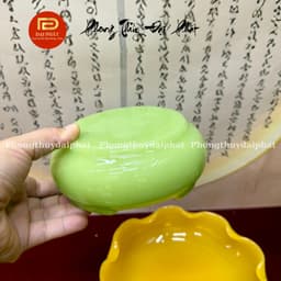 Bát thả hoa cao cấp ĐẠI PHÁT, Bát Thả Hoa Minh Đường Tụ Thủy Đá Onix Hàng Cao Cấp 6