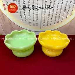 Bát thả hoa cao cấp ĐẠI PHÁT, Bát Thả Hoa Minh Đường Tụ Thủy Đá Onix Hàng Cao Cấp 5