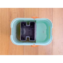 Cây lau nhà tách nước bẩn thông minh cây lau nhà tự vắt kaiyo bàn xoay 360 độ kèm 1 bông lau 9