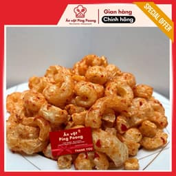 Da Heo Cuộn Tỏi, Bì Heo Cuộn Tỏi Hũ 250G, Sấy Giòn Sấy Tách Dầu | Ăn Liền Vị Mắm Tỏi Đậm Đà 2