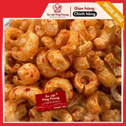 Da Heo Cuộn Tỏi, Bì Heo Cuộn Tỏi Hũ 250G, Sấy Giòn Sấy Tách Dầu | Ăn Liền Vị Mắm Tỏi Đậm Đà 6