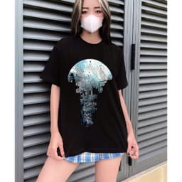 Áo thun Unisex Nam Nữ in hình Khung cảnh sau cánh quạt, chất cotton 100% - BOONE - BNE00157 4