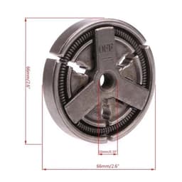Bộ côn máy cưa xích chạy xăng - bộ li hợp 5200, 5800, 5900 3