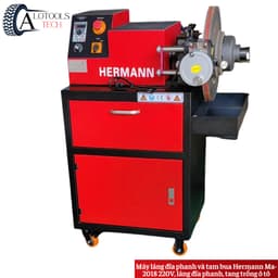 Máy láng đĩa phanh và tam bua Hermann Ma-2018 220V, láng đĩa phanh, tang trống ô tô, máy láng đĩa 1
