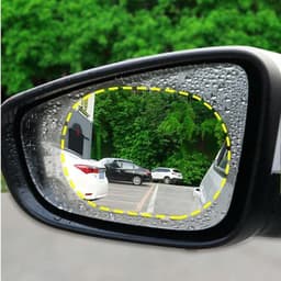 Miếng dán nano chống bám nước trên gương chiếu hậu, kính ô tô khi lái xe dành cho xe con và xe tải 2