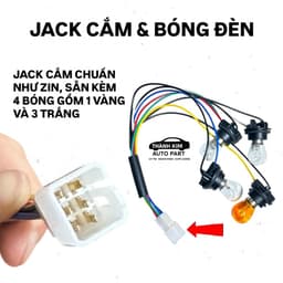 ĐÈN HẬU DONGBEN 870KG, DONGBEN 1021 CÓ JACK CẮM 5