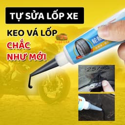 Keo Trám Vá Lốp Cao Cấp Công Nghệ Nhật ,Sửa Chữa Vết Rách Lốp Có Độ Đàn Hồi Cao,Chịu Nhiệt Tôt 1