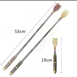 Cây Gãi Lưng, Gậy Gãi Ngứa Cao Cấp Thép Mangan Chống Gỉ Phong Cách, Rút Gọn Kéo Dài 5 Mức, Kèm Đầu Lăn Từ Tính 3