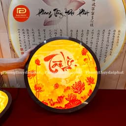 Hào quang phật, Hào quang trang trí ban thờ, ban thần tài, led trang trí, led tròn treo tường 8