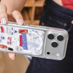 Ốp Lưng Trong Suốt SwitchEasy cho iPhone 17 Pro Max / 17 Pro / 17 Air, CITY Style M Pattern, in 3D, Chống Sốc 4