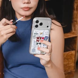 Ốp Lưng Trong Suốt SwitchEasy cho iPhone 17 Pro Max / 17 Pro / 17 Air, CITY Style M Pattern, in 3D, Chống Sốc 9