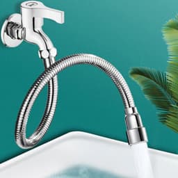 Dây nối vòi nước vạn năng, xoay 720 độ chất liệu inox 304 chống gỉ, chịu nhiệt sử dụng đa năng cho nhiều loại vòi 7