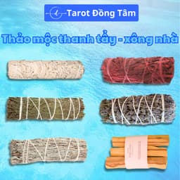 Tổng Hợp Xô Thơm & Thảo Mộc Xông Nhà Thanh Tẩy Không Gian Sống Palo Santo Tarot Đồng Tâm 1