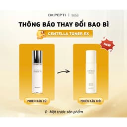 Nước Hoa Hồng Dưỡng Da Căng Bóng Dr.Pepti Centella Toner EX 180ml 4