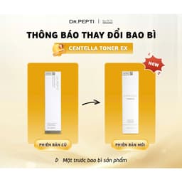 Nước Hoa Hồng Dưỡng Da Căng Bóng Dr.Pepti Centella Toner EX 180ml 2