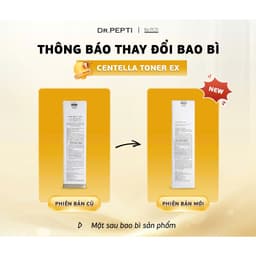 Nước Hoa Hồng Dưỡng Da Căng Bóng Dr.Pepti Centella Toner EX 180ml 3